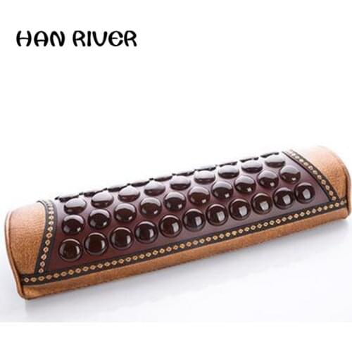 Cervical vertebra massager cervical multifunctional household shoulder and neck pure natural massage pillow physiotherapist