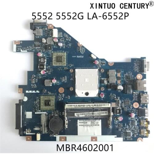 MBR4602001 PEW96 LA-6552P NV50A fit For Acer 5552 5552G Laptop Motherboard eMachines E442 E642 motherboard 100% tested working