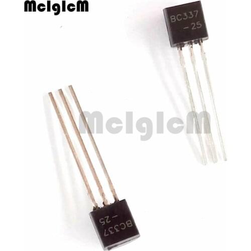 MCIGICM 100PCS BC337 BC327 each 50pcs PNP NPN Transistor TO-92 Triode Transistor BC337-25 BC327-25