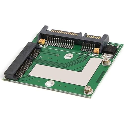 Mini PCI-E mSATA SSD to 2.5" SATA 6.0Gbps Adapter Converter Card SATA3 MINI PCI Express Module Board for Computer PC Desktop