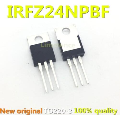5PCS IRFZ24N TO220 IRFZ24NPBF IRFZ24 TO-220 new and original IC Chipset