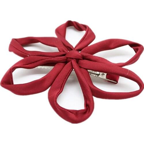 2021 NEW SPRING SUMMER STYLE fashion charming large wired flower headband assorted colors girls fashion clips /alligater-SS