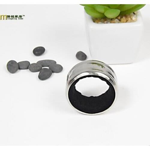 2pcs/Lot LONGMING HOME Stainless Steel Wine Bottle Collar Alcohol Drip Round Ring Drip Rings LJ 009