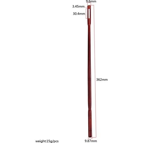 36cm Maple Wood Flute Cleaning Rod Stick Woodwind Instruments Accessories for Students/Beginners/Music Lover