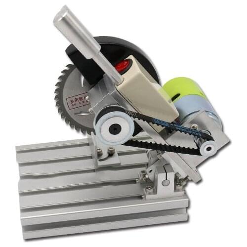 895 Type Multifunctional Steel Frame Mini Cutting Machine 4 Inch Desktop Electric Table Saw Wood Steel Cutting Machine