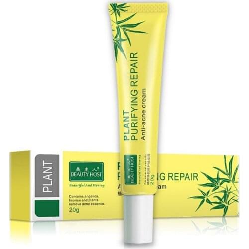 Fast Face Blemish Treatment Skin Care Plant Purifying Repair Facial Pimple Treatment Cream Cleansing Pimple