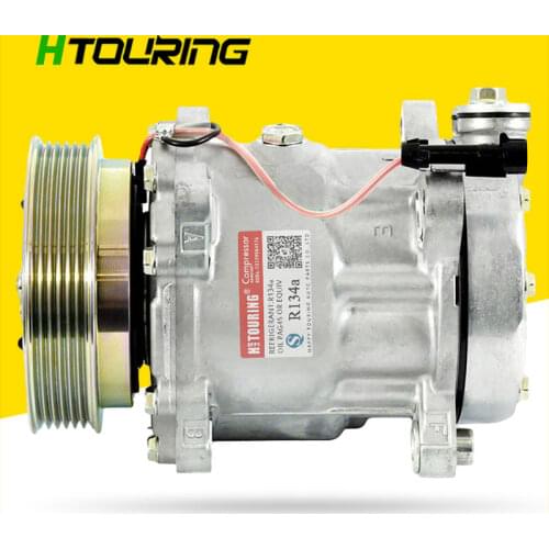 For Car Alfa Romeo Lancia Maserati SD7V16 AC Compressor 606072890 60813335 60607289 71721748 71721747 71781777 578377501 12V 24V