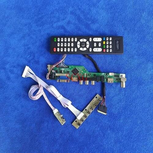 For LT133EE09100/LT133EE09300/LT133EE09500 Analog 1366*768 VGA USB AV HDMI-compatible Display drive board LVDS 40Pin LED LCD Kit