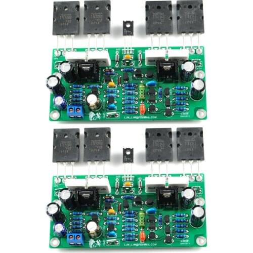 1pair L20 SE Dual Channel Power Amplifier Board Adopts Toshiba A1943 C5200
