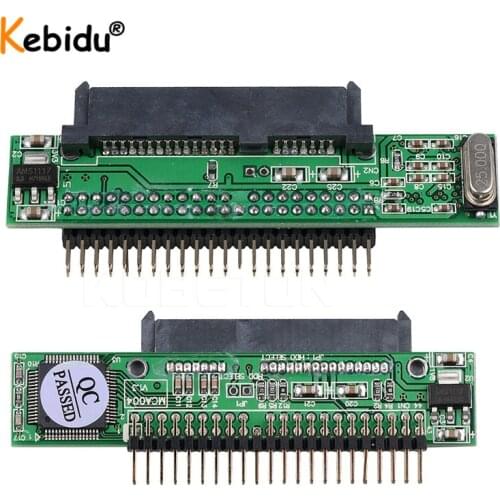 Kebidu SATA to IDE 2.5 Converter SATA Female IDE 44 Pin Male HDD Adapter Hard Drive for DVD CD PC Discounting