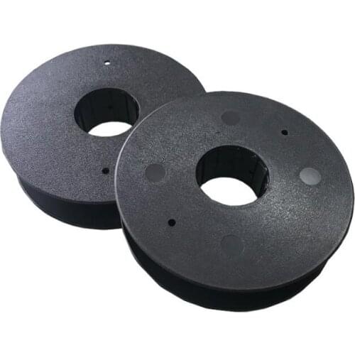 Fabric Black Spool Ribbon for IBM6400 Printronix P150 P300 P5 P600 P9000/ P1000 P1300/P3020 176530-001 Ribbon P5000 5003 Black