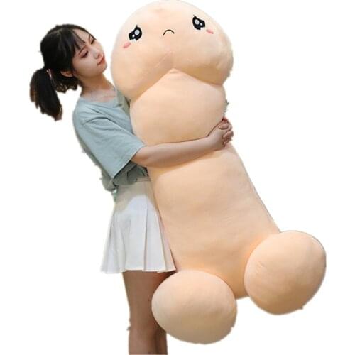 Cute Long Penis Plush Toys Pillow Sexy Soft Toys Stuffed Funny Cushion Simulation Lovely Dolls Gift for Girlfriend Kawaii Plush