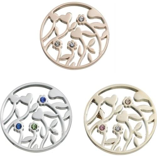 My Coin Necklace Pendant Jewelry Collares De Moda 2019 Crystal Alloy Long Chain Necklace Interchangeable Jewelry for Women