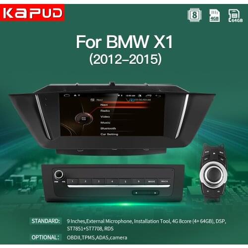 Kapud Android10 For Bmw X1 E84 Carplay Screen Multimedia 2010-2015 Car Radio Player,Idrive ,Autoradio,Usb,Gps Navigation
