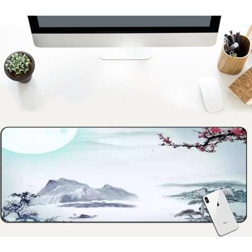 Chinese style Table Pad Gaming Accessories Gaming Mouse Pad Carpet For Mouse Desktop Gaming Desk Large Computer Mat