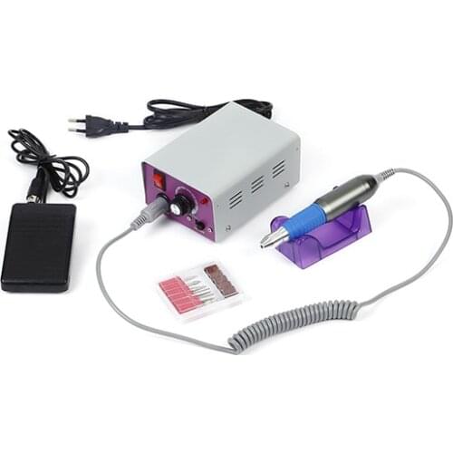 Manicure equipment 25000RPM nail art equipment manicure machine pedicure grinding tool bit file polishing electric nail drill