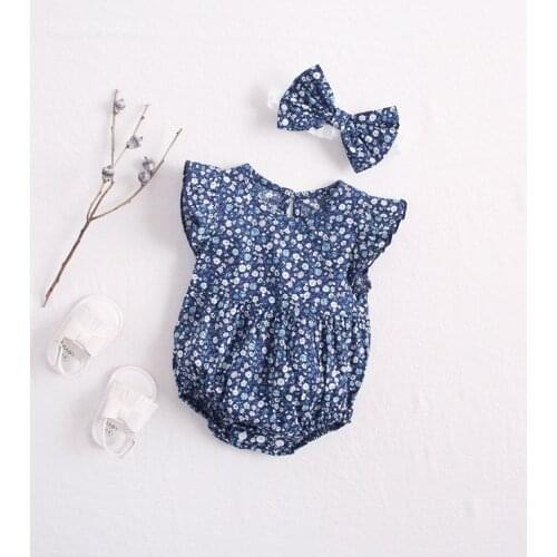 Newborn Baby Girls Clothes Princess Spring 2021 Baby Romper For Girl 1St Birthday Party Infant Girls Jumpsuit With HeadBand 0-2Y