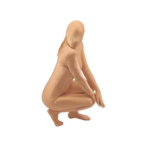 Flesh Spandex Lycra Unisex Zentai Suit
