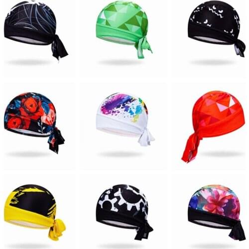 Weimostar men Cycling Cap Breathable Pirate Headband MTB Bicycle Skull Head Scarf Bandana Anti-sweat Headwear