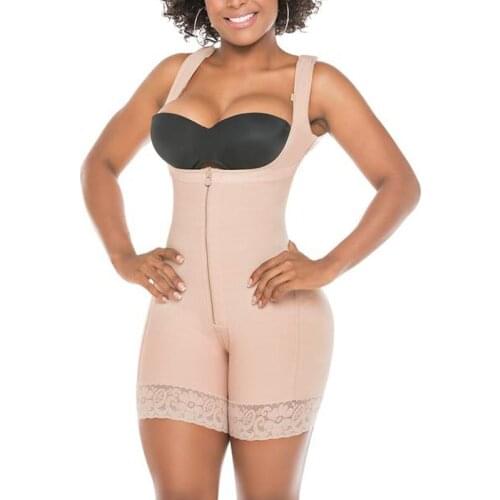 Women Body Shaper ​Underwear Thigh Trimmer Корсет Bodysuit Shapewear For Weight Loss Strapless Slimming Compression Corset