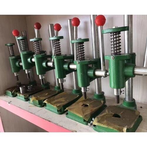 1set/lot) High Quality Fabric Covered Button Press Machine Tool Handmade Fabric Self Cover Button Maker Machines