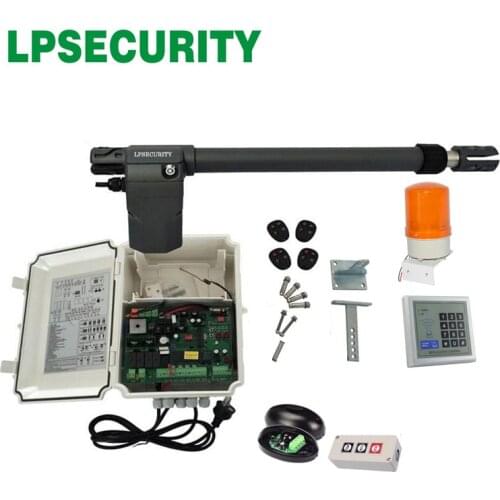 220V AC Single Swing Arm Gate Opener Automatic Residential Operator Swinging Unit