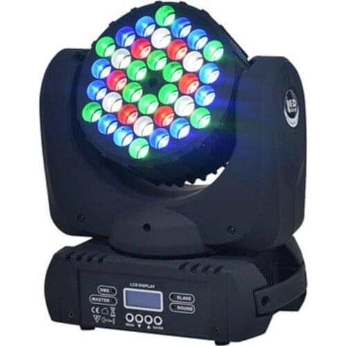 4pcs/lot mini led moving head light 36*3w RGBW