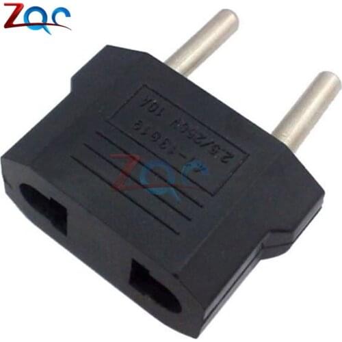5pcs High Quality US USA to European Euro EU Travel Charger Adapter Plug Outlet Converter Adapter
