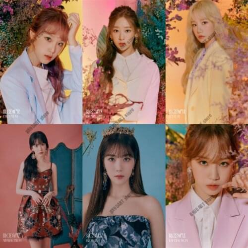 Diamond Painting KPOP IZONE Girls Team Album FIESTA Diamond Embroidery Full Square Drill Mosaic Cross Stitch Kits Room Decor