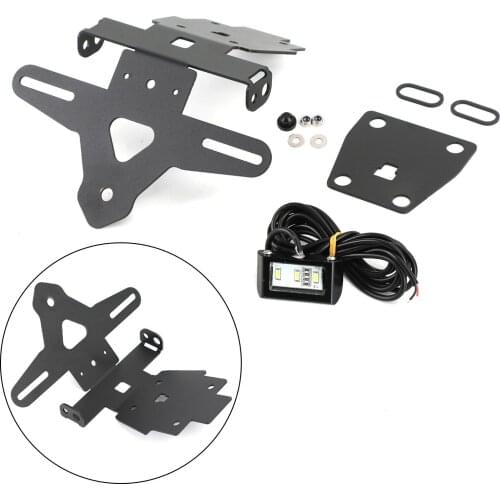 Areyourshop fit for Suzuki GSX-S750 GSX-S1000F 2017 2018 2019 2020 License Plate Holder Frame Bracket Motorcycle Accessories