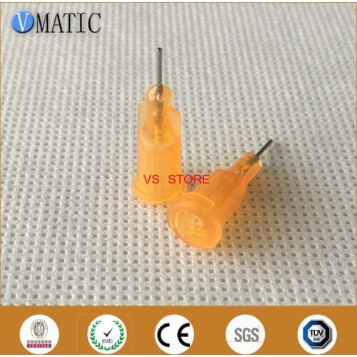 Free Shipping Non-Sterilized 100Pcs 23G 1/4'' Inch Glue Dispensing Needle Nozzle