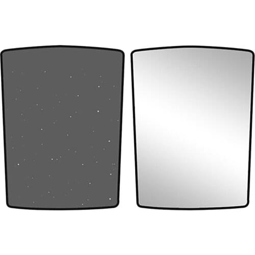 For Tesla Model Y 2021 Auto Starry Sky Sunroof Sunshade Net Skylight Protective Cover UV Heat Insulation Net