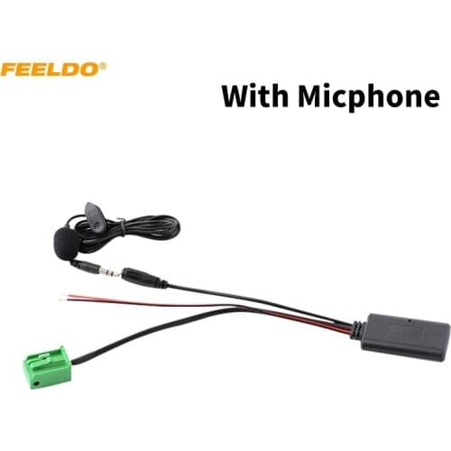 FEELDO Car Aux-in Wireless Bluetooth Adapter Module Audio Receiver for Mercedes CLC SLK SL 2008 CD/DVD Host AUX Cable #HQ3232