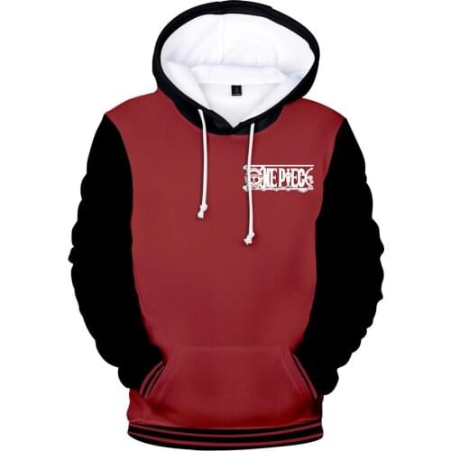 3D Printed Hoodies One Piece Hoodie Men Sweatshirt Women Harajuku Kids pullovers Casual Hot sale Anime black 3D Hoodies Clothes