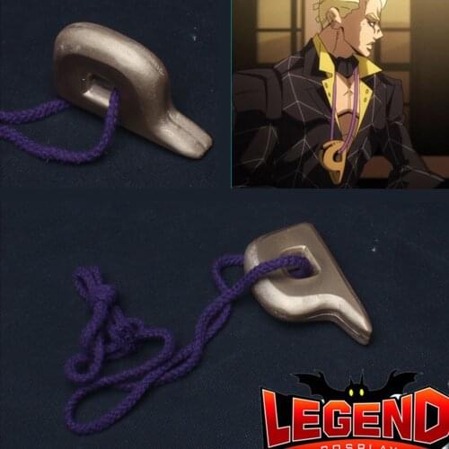 JOJO 5 JoJos Bizarre Adventure Prosciutto cospaly props Necklace Decoration Accessory