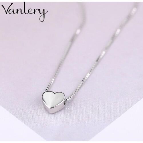 Trendy Love Heart Choker Necklaces For Women Fashion Long Sweater Chain Necklaces 2021 Party Jewelry Gift