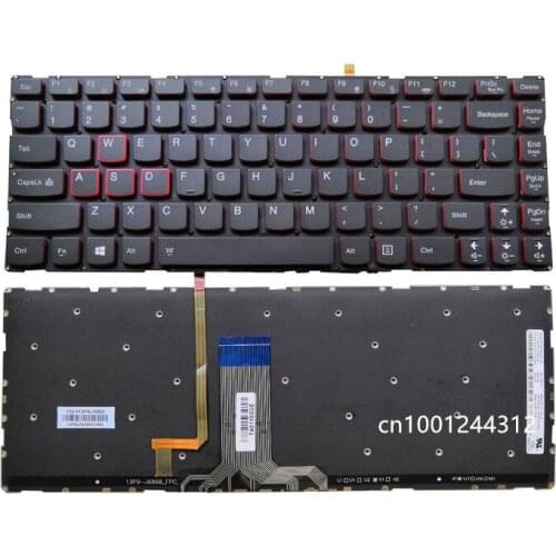 New Original For Lenovo Y40 Y40-70 Y40-80 Y40-70AM Y40-70AT Y40-80 Backlit Keyboard