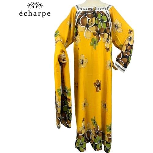 New Women High Waist Boho Maxi Floral Dress Casual Holiday Fashion Party Dresses Indie Folk African Vestidos