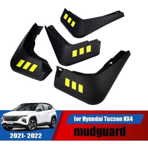 New car mudguard anti-fouling and anti-sludge modification exterior upgrade protection suitable for Hyundai Tucson NX4 2021 2022