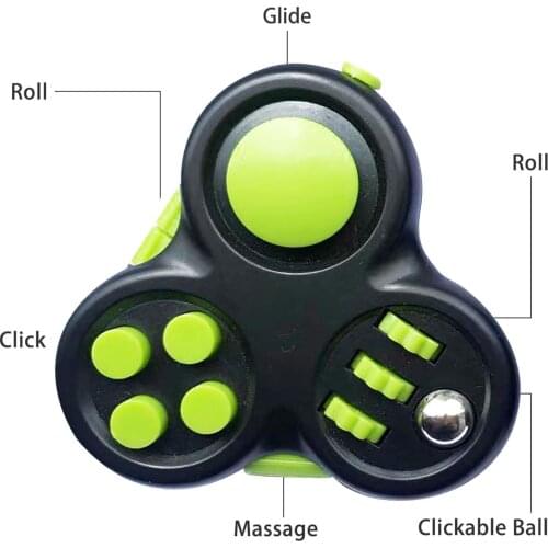New Reducer Game Fidget Pad Antistress Controller Stress Hand Key Mobile Phone Accessory Stress Reliever Squeeze Figet Pad Gift