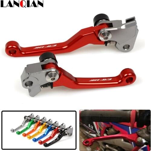 LOGO CRF230F Motorbike Dirt bike Pivot brake clutch lever For HONDA CRF230F 2003-2009 CRF 230F CR F230F C RF230F CRF230 F