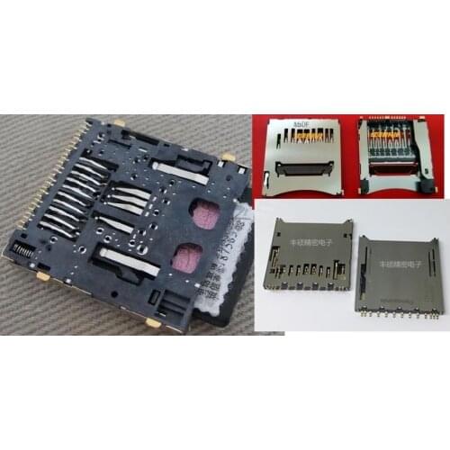 SIM SD card holder TF card connector SCDG2C0101 SCDAAA0100 AXA263021PK-P AXA2S63022P AXA2R63361C02