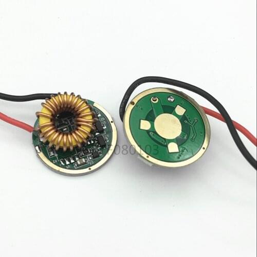 Cree XML T6 U2 L2 LED Driver 22mm DC3.7V-15V Input 2800mA Output 5Mode /1Mode /3Mode For T6 U2 L2 LED Light Lamp