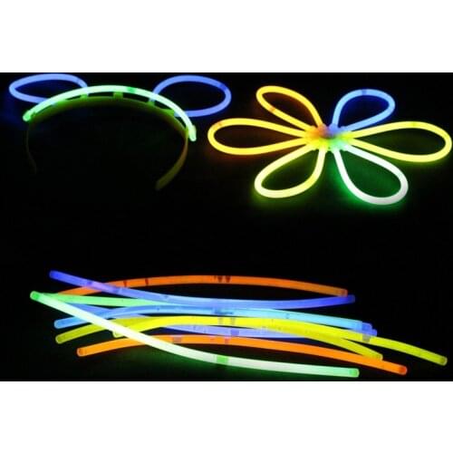 10pcs LED Bunny Headband DIY Birthday Party Party Decorations with Creative Design Disposable Light Stick Accessories Headband