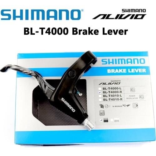 Shimano Alivio BL T4000 V-Brake Lever BL-T4000 MTB Bike Bicycle Original mtb Brake Lever Set Black