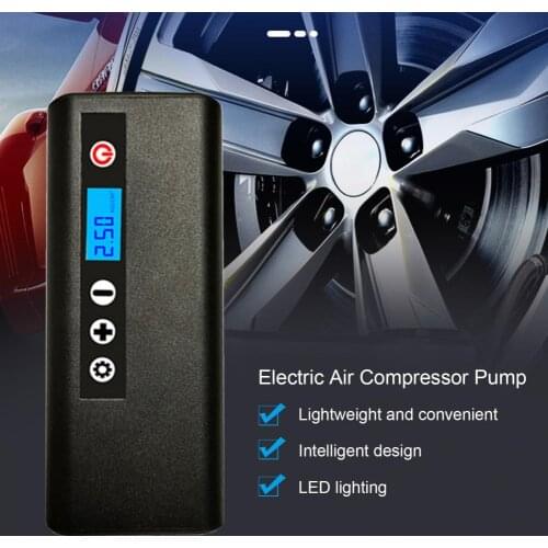 2021 Car Electrical Air Pump Mini Portable Wireless Tire Inflatable Pump Inflat Air Compressor Pump Car Motorcycle Bicycle ball