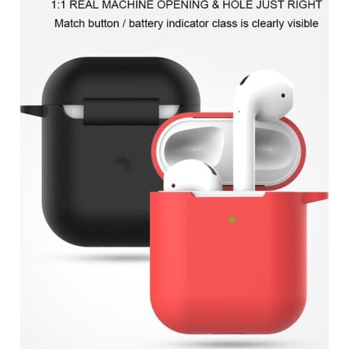 2021 Hot Sale Custom Wholesale New Silicone Earphone Protection Set Case For Airpods 1 2 Pro