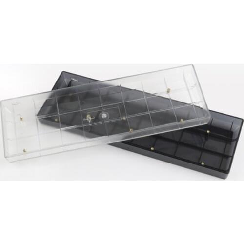 68 Mechanical Keyboard Case 65% size Clear Housing PC Material for Keyboard MOD