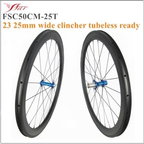 White Industrial T11 hub 38 50 60 88mm clincher tubeless ready carbon wheels 23mm 25mm wide carbon wheelset made by Farsports