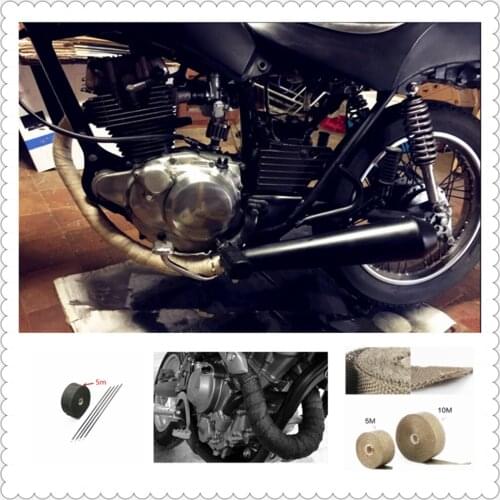 Motorcycle car parts exhaust pipe modification fire insulation cloth for YAMAHA MT-03 MT-25 FAZER600 FZ6S FZ6N FZ6R YBR 125